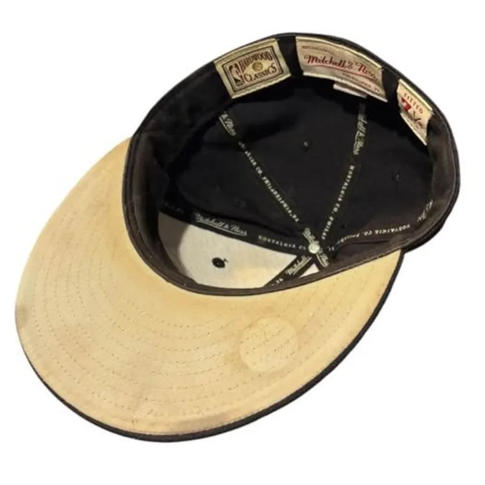 M&N Authentic San Antonio Spurs Hat 7 1/8 FITTED NBA Snapback